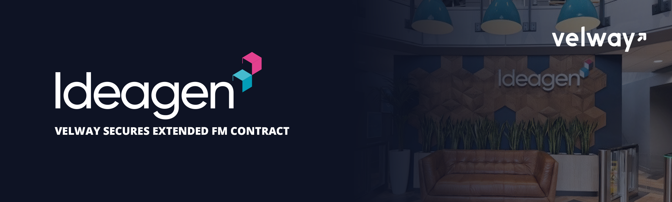 Velway secures extended FM contract with global technology provider Ideagen